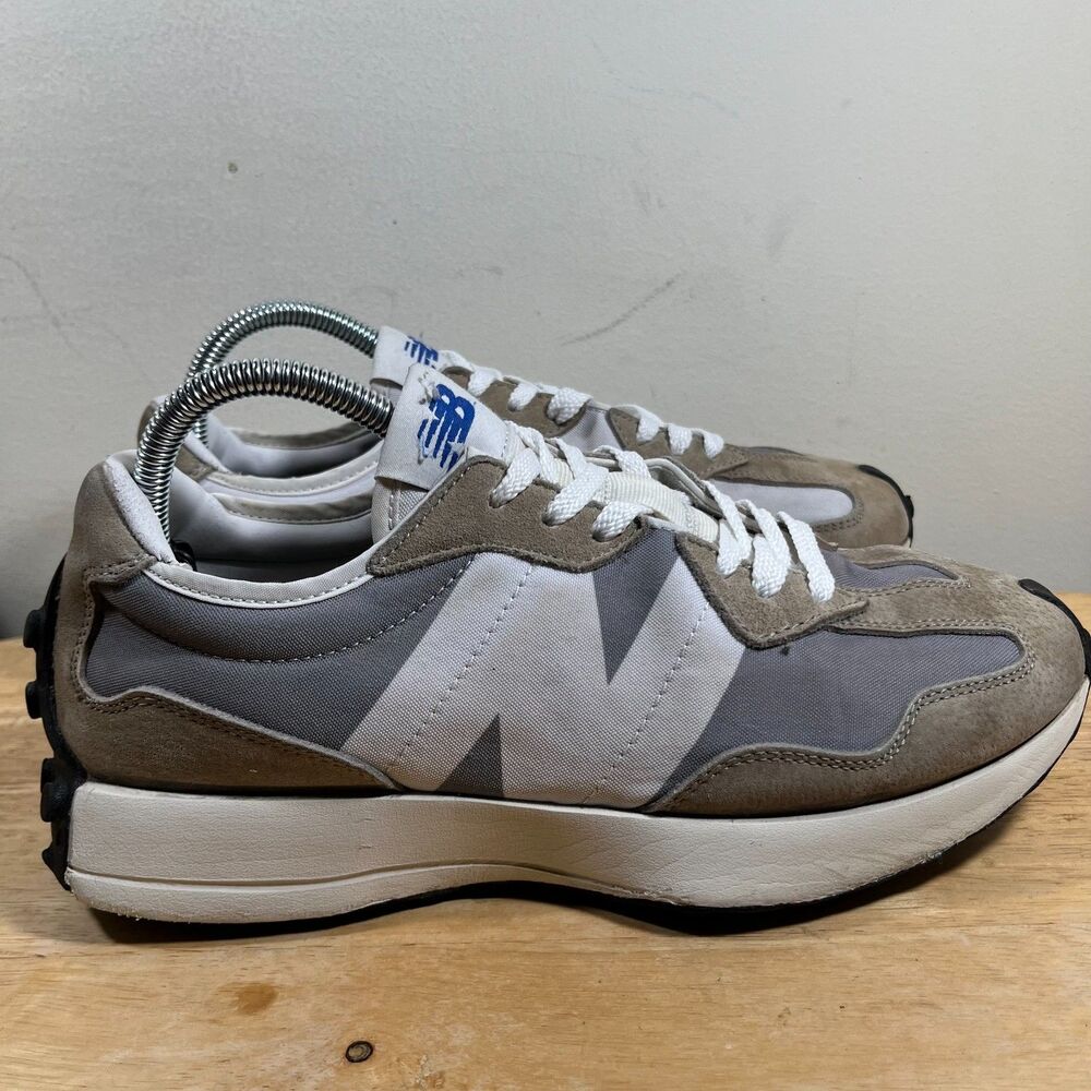 New Balance 327 Lifestyle Mens Size 8.5 Shoes Gray Casual Comfort Sneak… - Picture 1 of 10